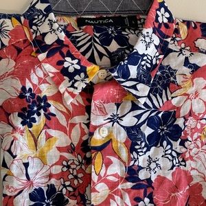 Nautica Men’s Shirt Sleeve Button Up